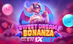 1xbet Sweet Dream Bonanza Claw